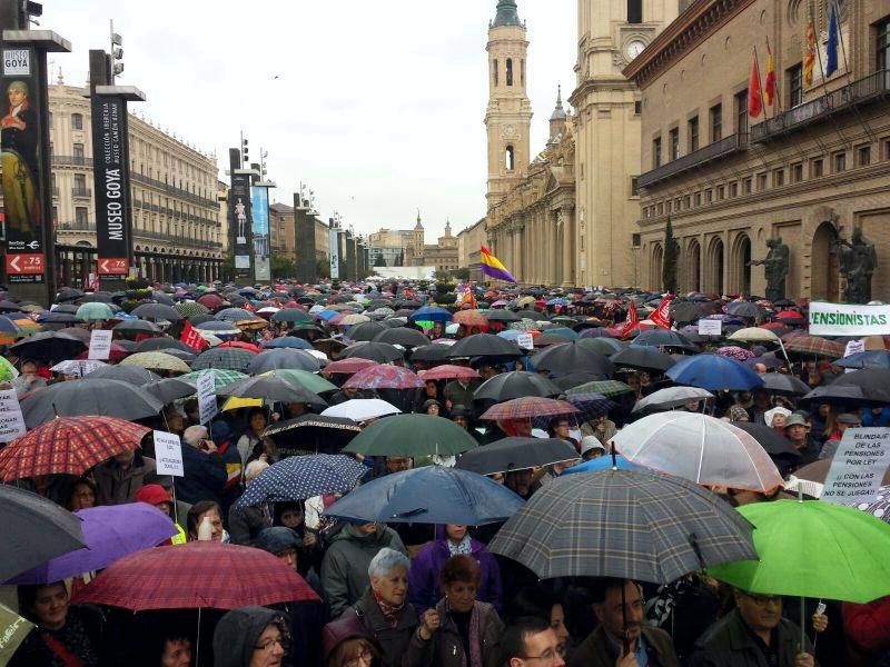 Movilización sin precedentes de los jubilados