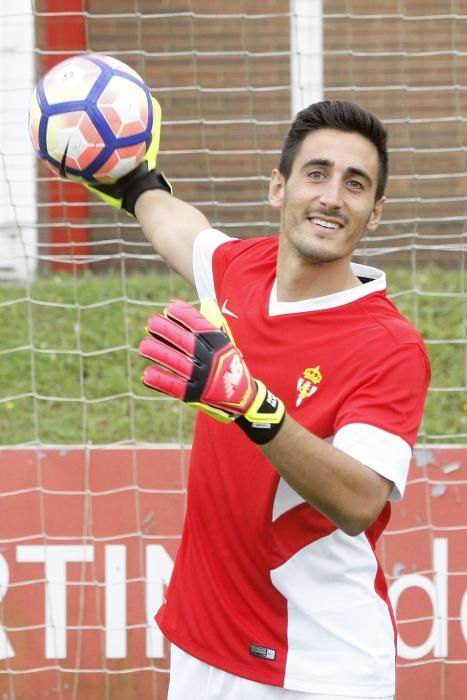 Presentación de Mariño y Lillo con el Sporting