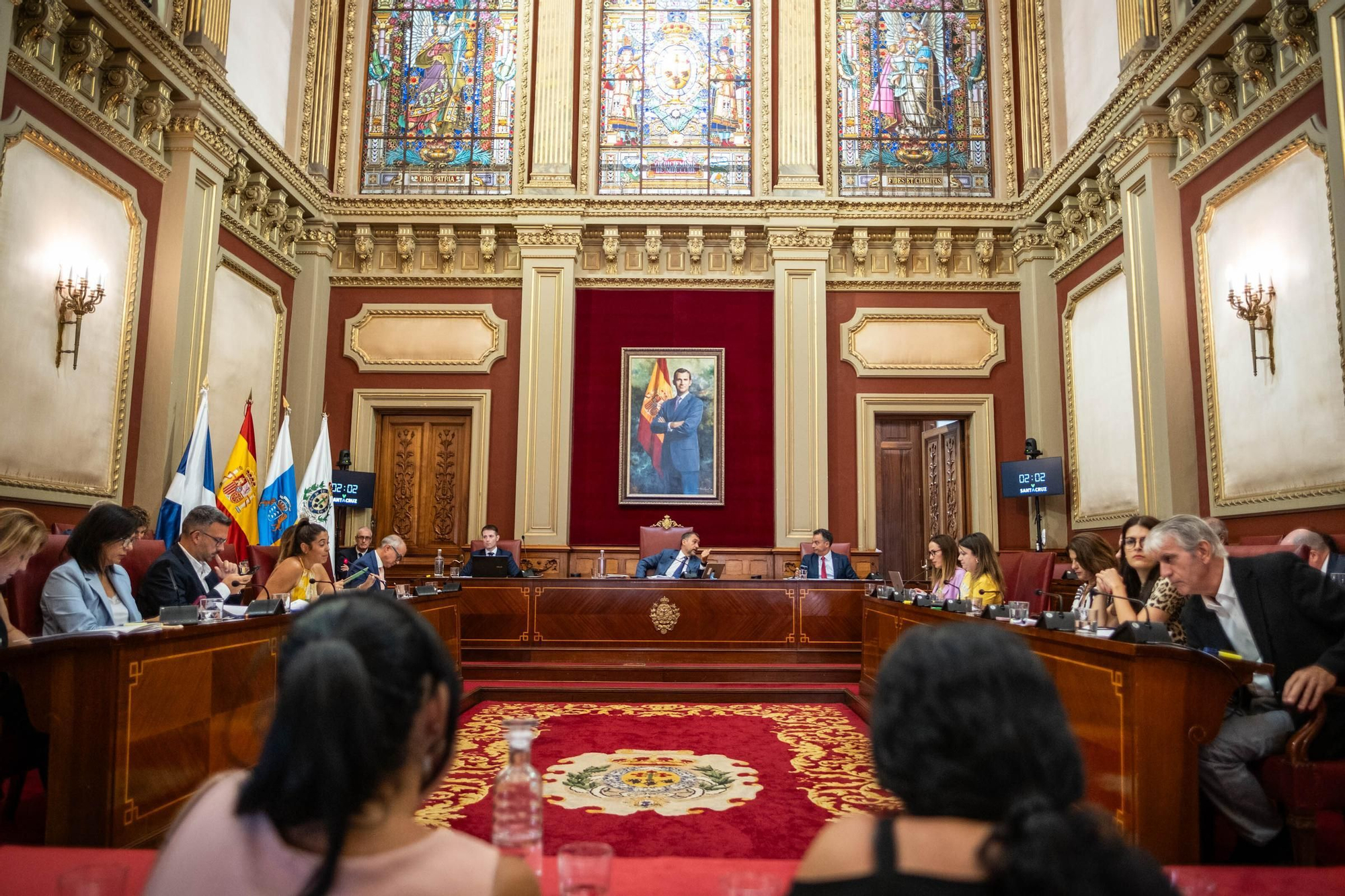 Pleno de Santa Cruz de Tenerife