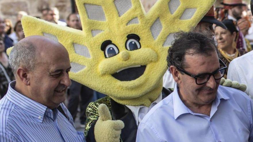 Ferrero y Prieto en la inauguración de una feria. | Emilio Fraila