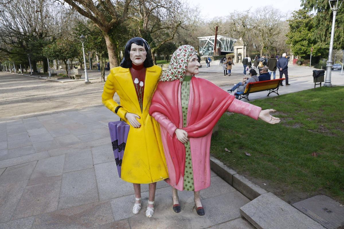 El suceso ocurrió cerca de la estatuas de las Dos Marías