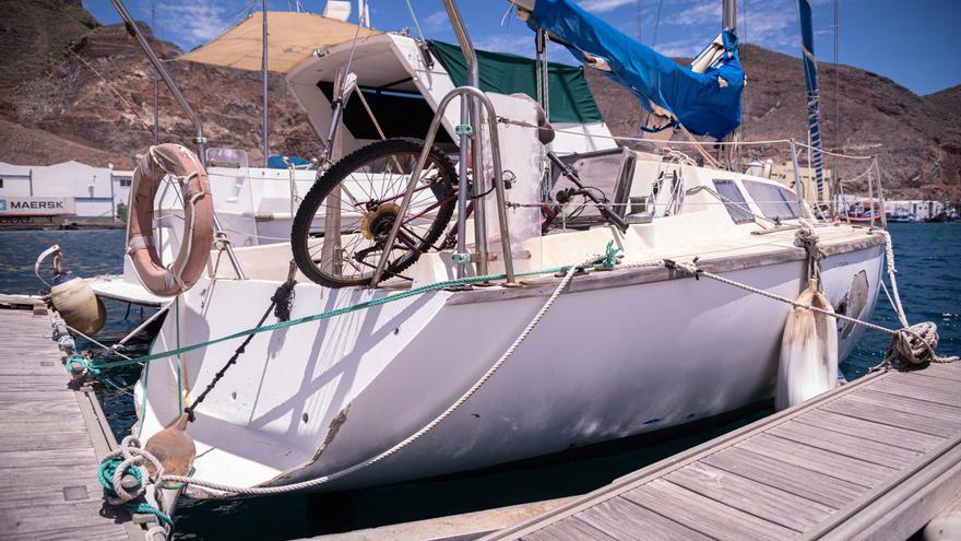 Ámbar Guay, la embarcación de recreo que subasta el Puerto de Santa Cruz por 1.500 euros