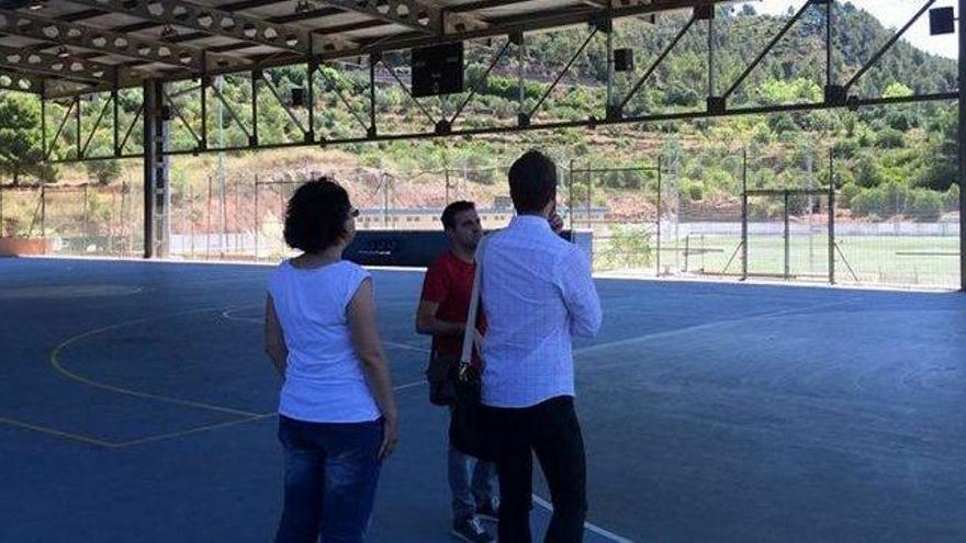 Visita de tècnics de la Diputació, prèvia a la redacció de l&#039;avantprojecte