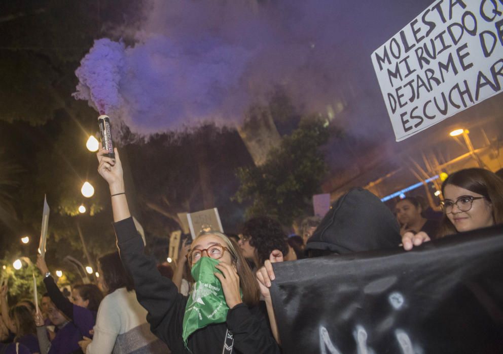 Manifestación contra la violencia machista