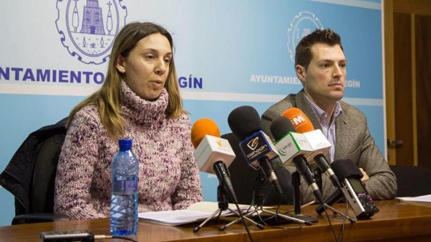 Rocamora y Martínez, ayer en la rueda de prensa.