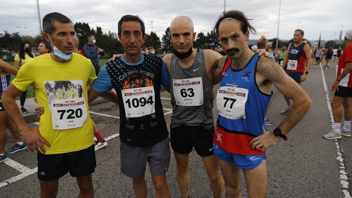 En imágenes: así fue la Media Maratón de Gijón