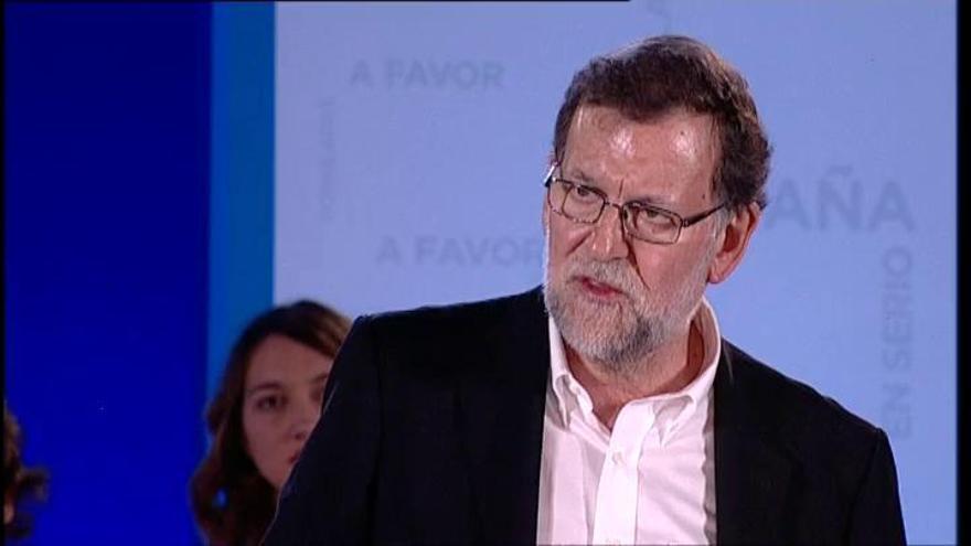 Rajoy: "La unidad de España es la unidad de España"