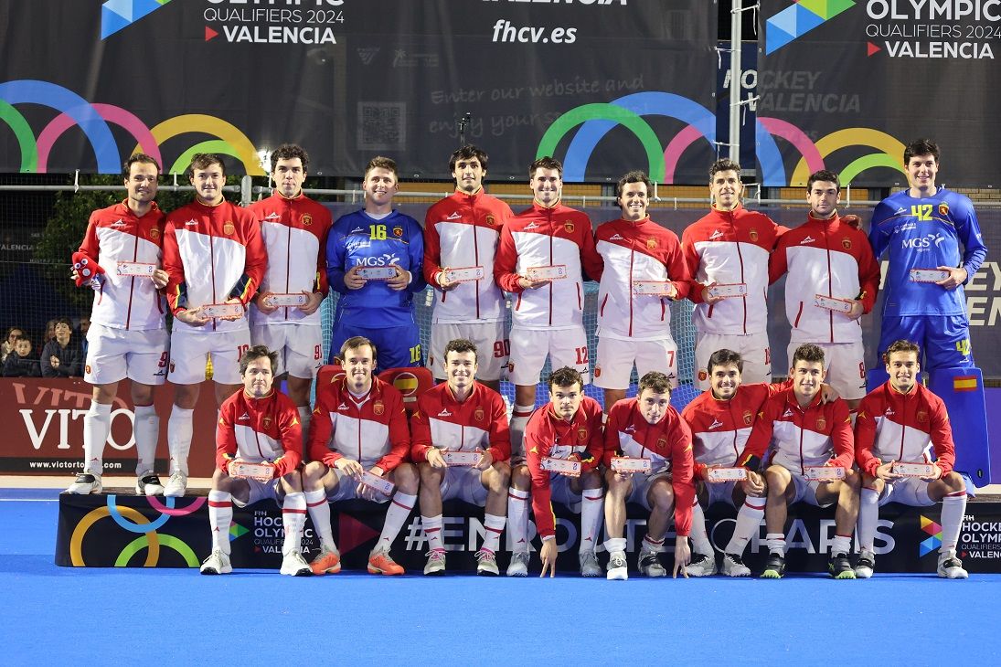 España y Bélgica, final del Preolímpico masculino de Valencia 2024