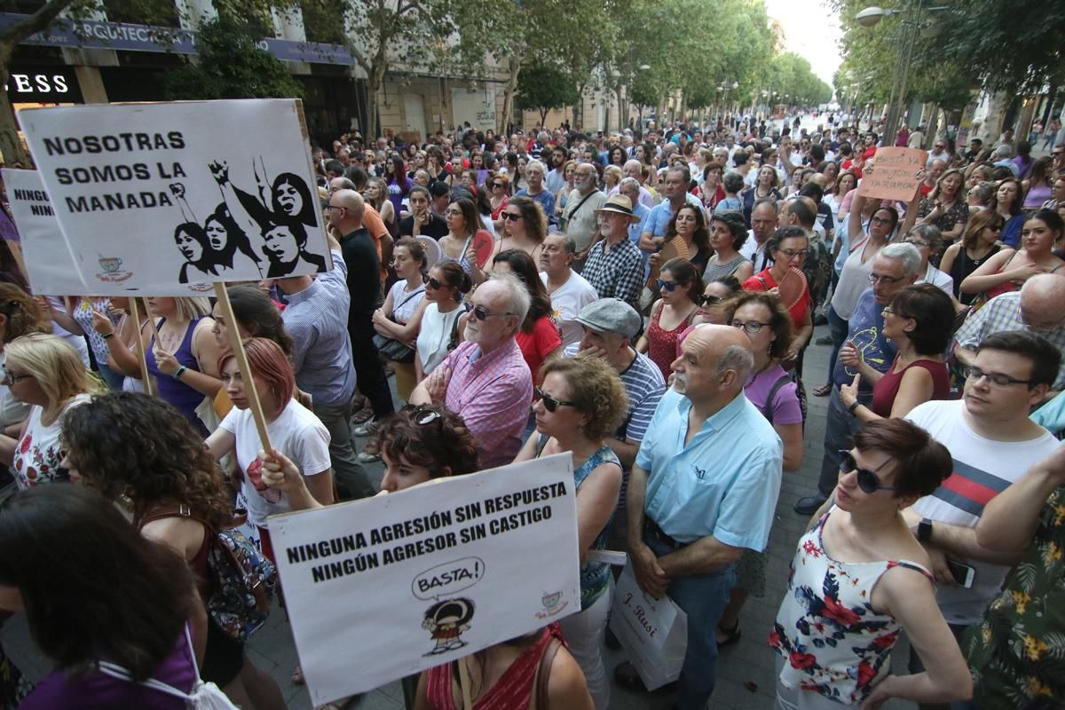 Concentración en Córdoba contra "La Manada"