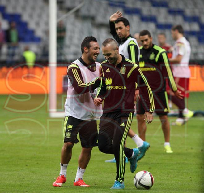 La selección ya prepara el duelo ante Eslovaquia