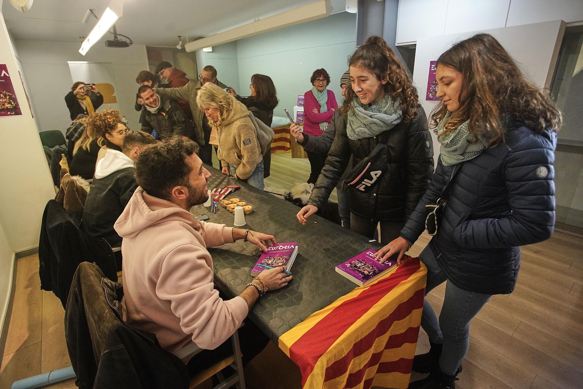 La Llibreria 22 acull la signatura d’exemplars del llibre d’«Eufòria»