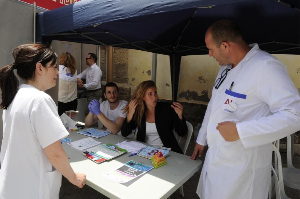 Las enfermeras celebran su día en Murcia