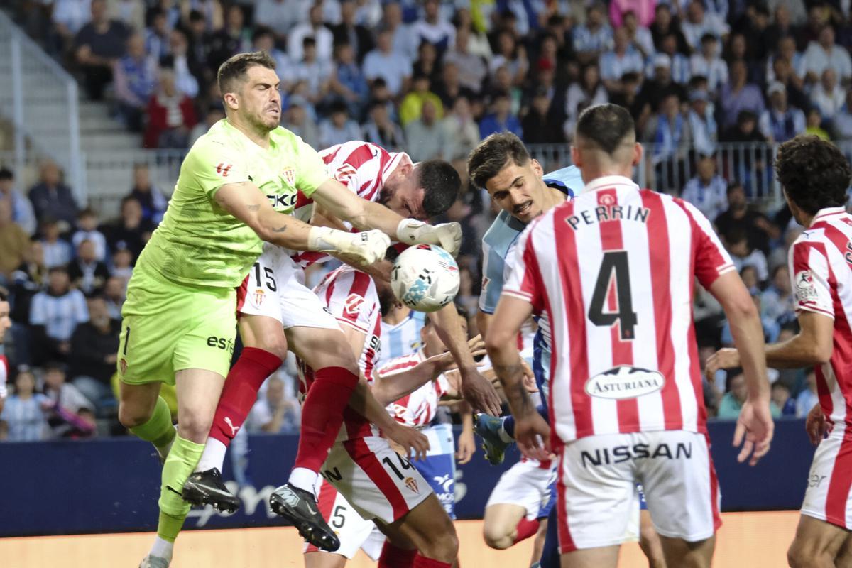 Liga Hypermotion: Málaga CF -Sporting Gijón
