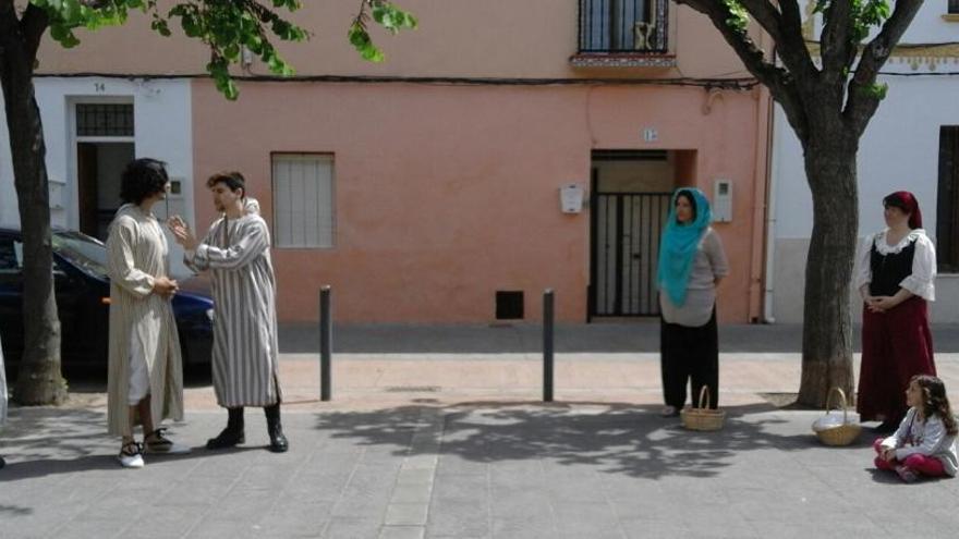 Encargo de los ceramistas musulmanes de los azulejos del Castell en la plaza dels Obradors (hoy Ollers).