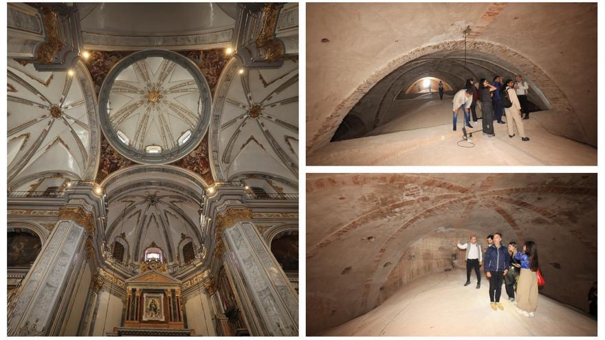 Vídeo: Visita de los arquitectos a las bóvedas tabicadas de la arciprestal de Vila-real
