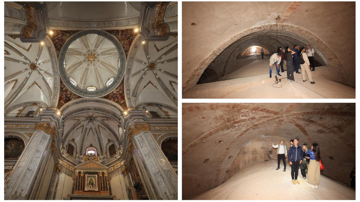Vídeo: Visita de los arquitectos a las bóvedas tabicadas de la arciprestal de Vila-real