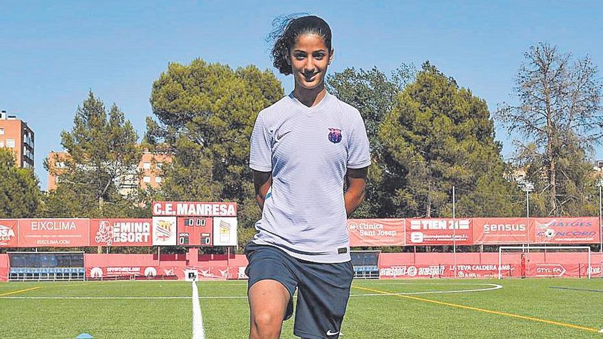 Kautar Azraf és convocada per a la selecció sub-15