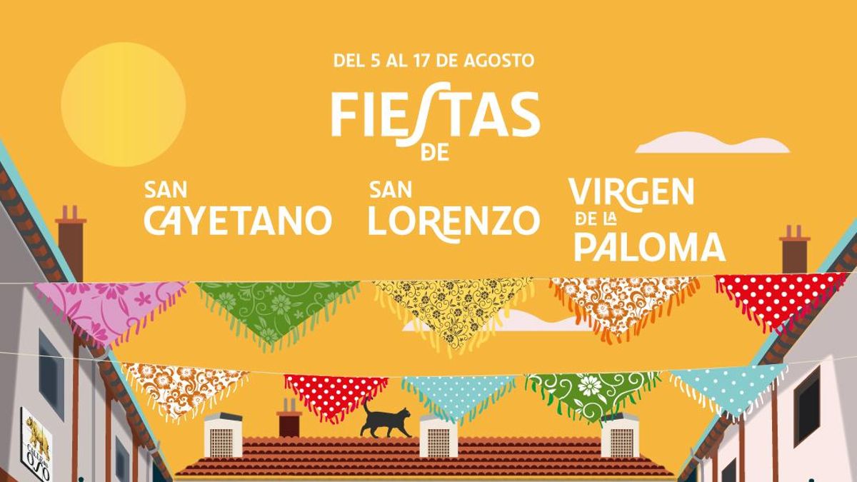 Cartel de las fiestas populares.