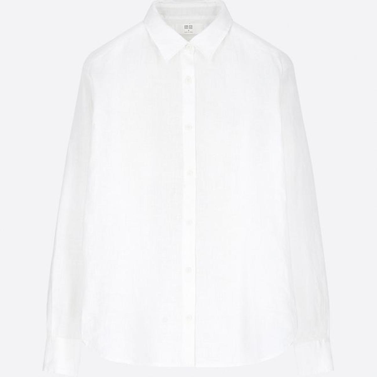 Camisa 100% lino de UNIQLO