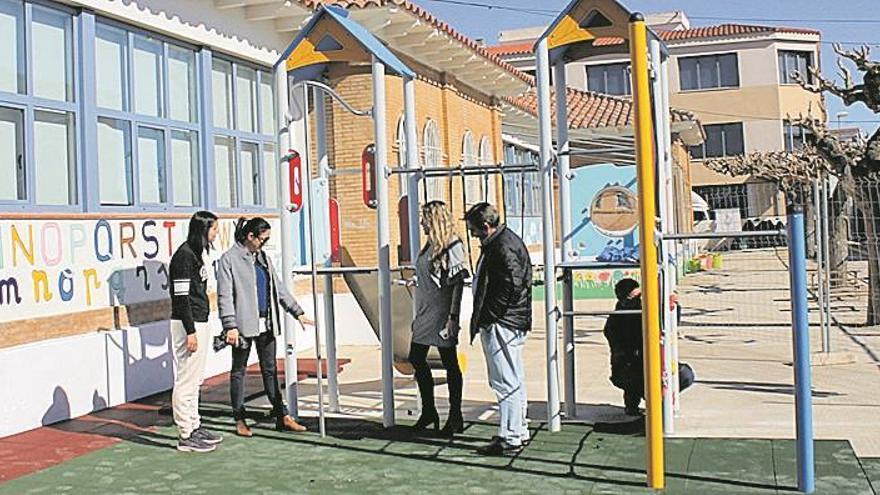 el colegio l’albea estrena un nuevo parque infantil