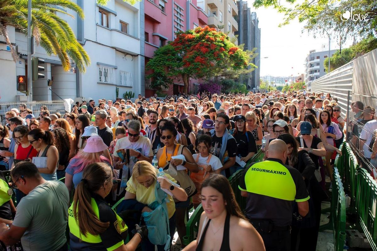 El concierto de Ed Sheeran en Tenerife, en imágenes