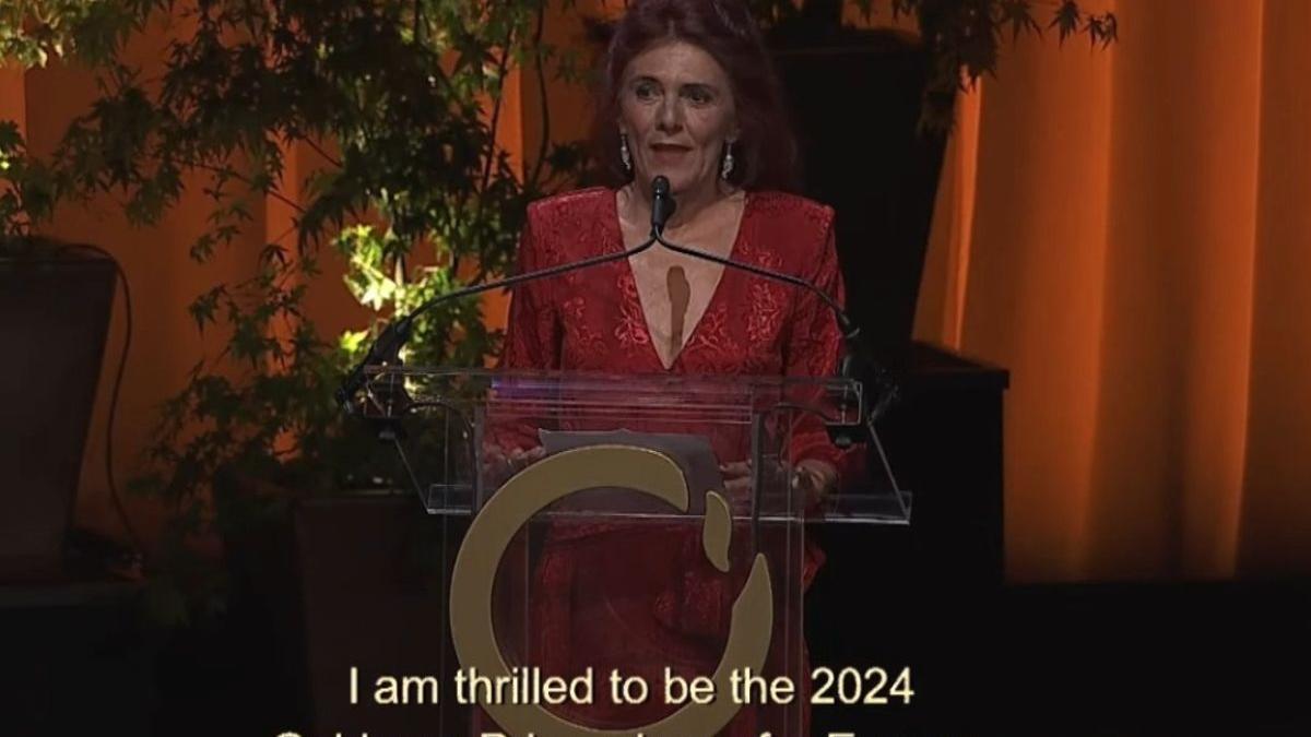 Ni Carlos Alcaraz ni Barbara Rey una murciana gana el 'Nobel' y da una lección a todo el Planeta con su discurso