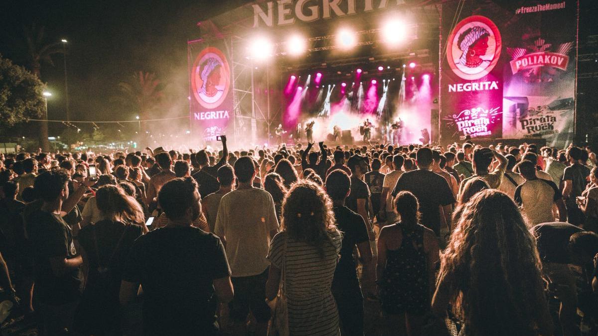 Un concierto del Pirata Rock del año pasado en Gandia