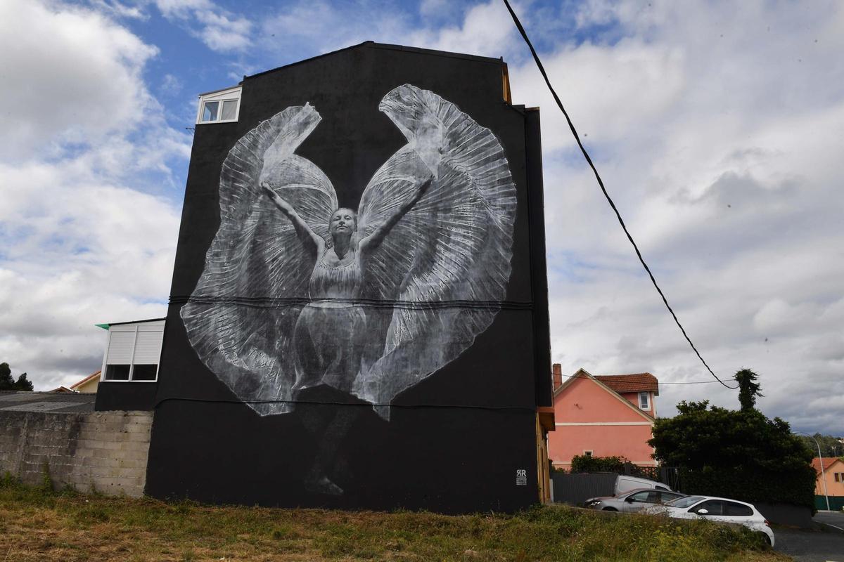 El Cambre rural abraza el arte urbano El Cambre rural abraza el arte urbano