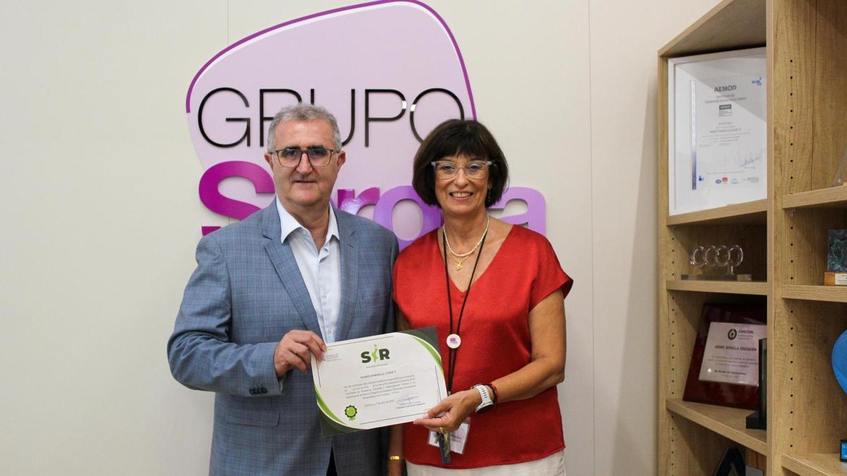 José Soria, director general de Economía de la Generalitat Valenciana; y Mayte Ramos, CEO de GSE