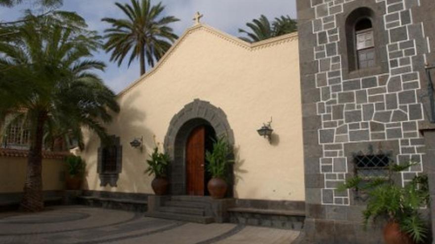 Comienzan los trabajos de rehabilitación de la ermita del Pueblo Canario