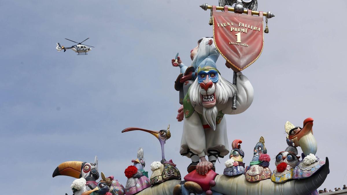 Detalle de la falla municipal del año pasado