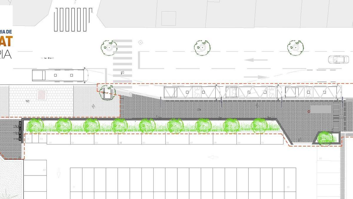 Proyecto de la estación intermodal Llíria