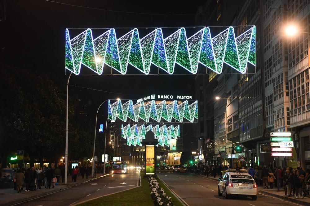 Ya es Navidad en A Coruña