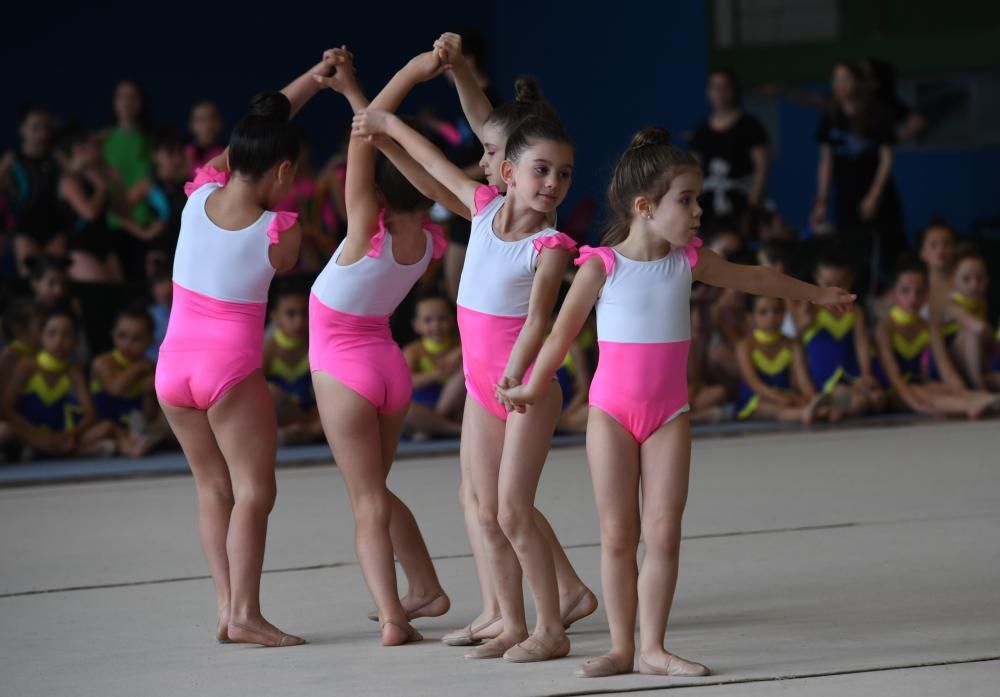 750 gimnastas en un trofeo solidario en A Coruña