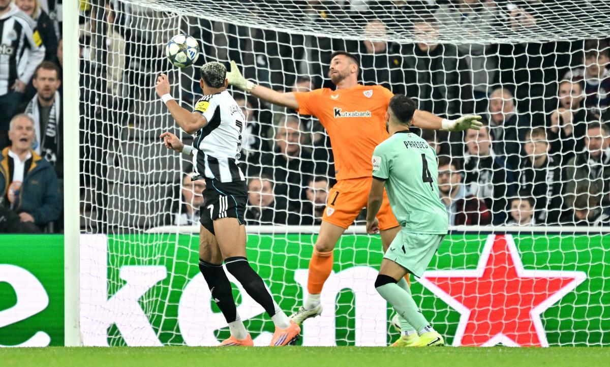 Tampoco el Athletic pudo con el Newcastle.