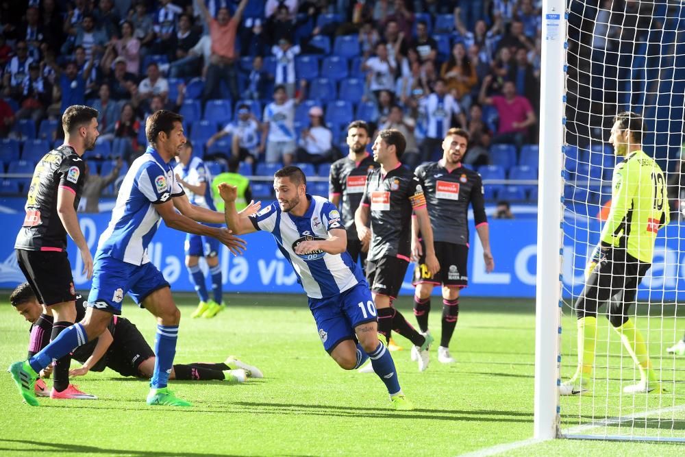 El Dépor cae en Riazor ante el Espanyol