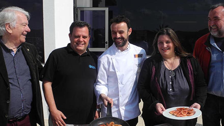 Presentación de la feria, ayer, en el Ayuntamiento de Sant Antoni.