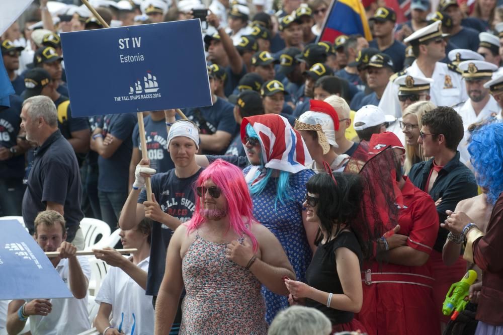 Tall Ships Races: El desfile