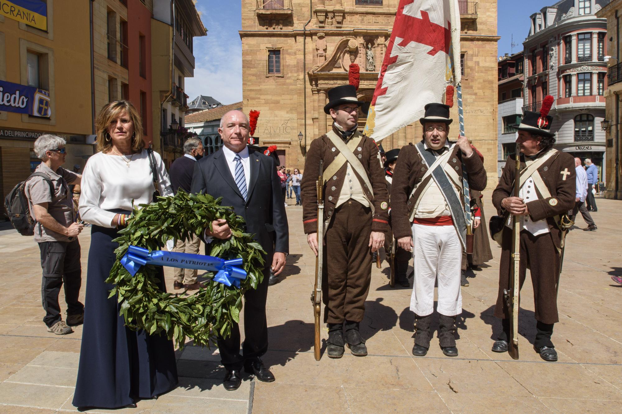 En imágenes: así fue la recreación en Oviedo de la revolución asturiana contra los franceses