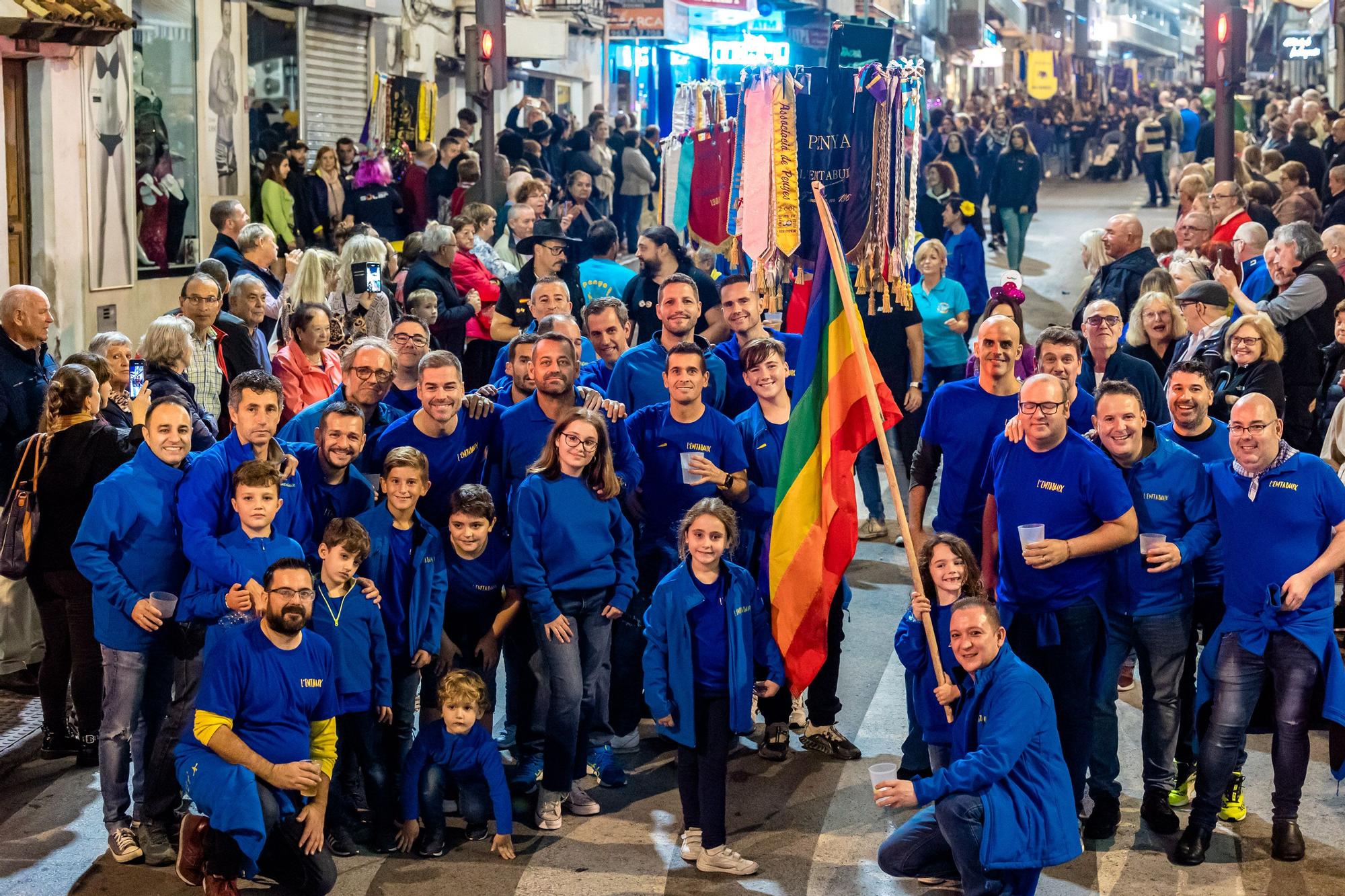 La Entrada de Peñas marca el inicio de las Fiestas de Benidorm