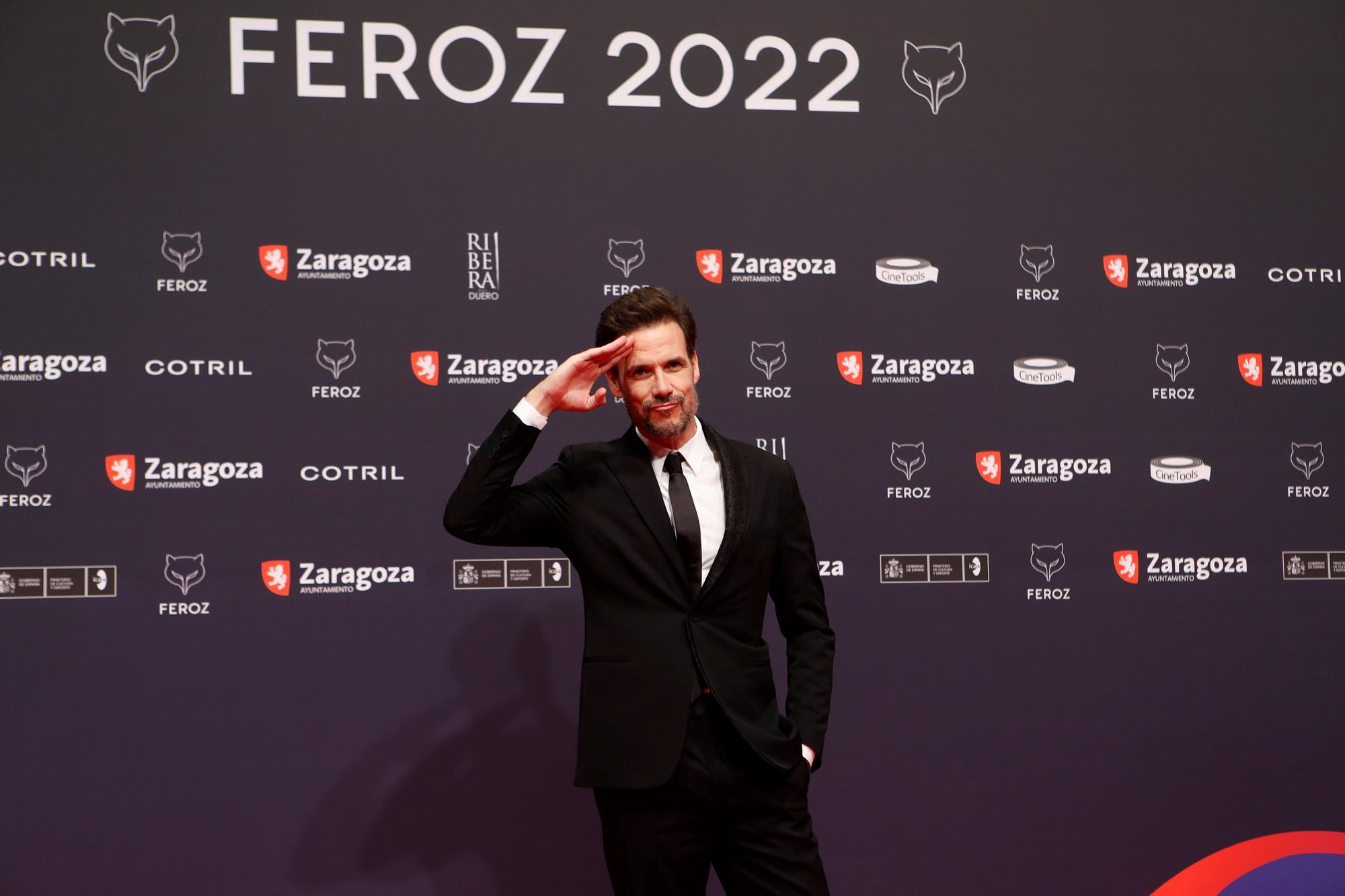 El actor Daniel Grao, a su llegada a la gala de los Premios Feroz 2022.