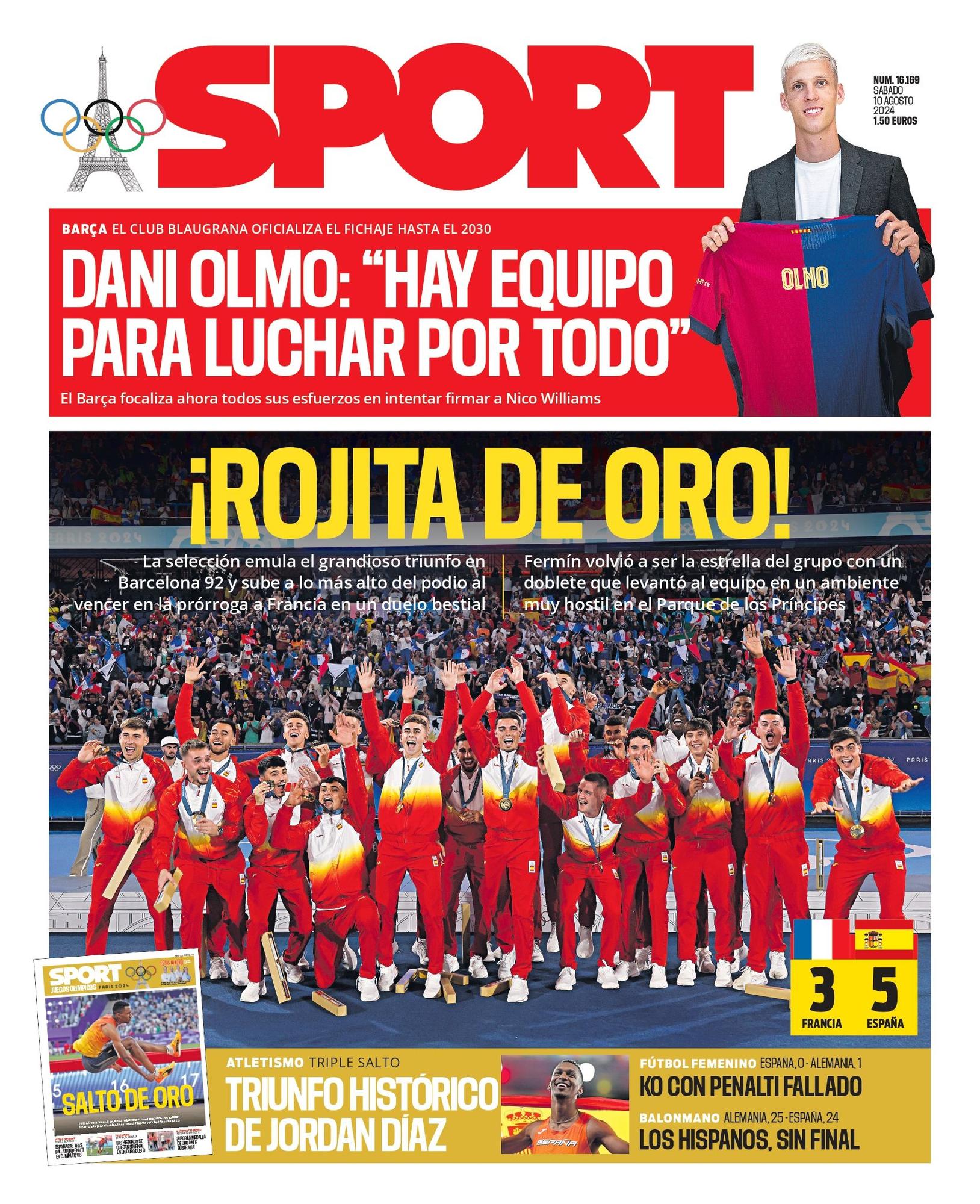 Portada SPORT 10/08