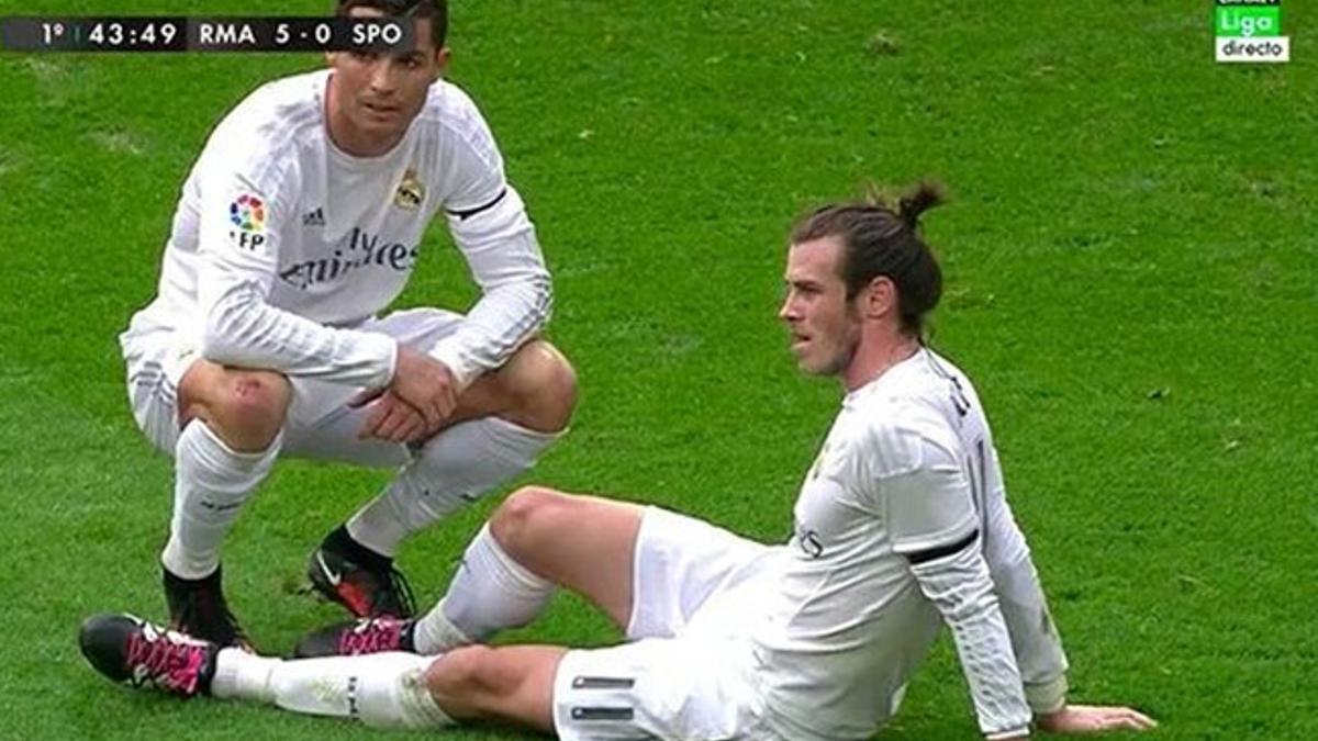 Bale está demostrando ser un jugador de cristal por culpa de sus numerosas lesiones musculares