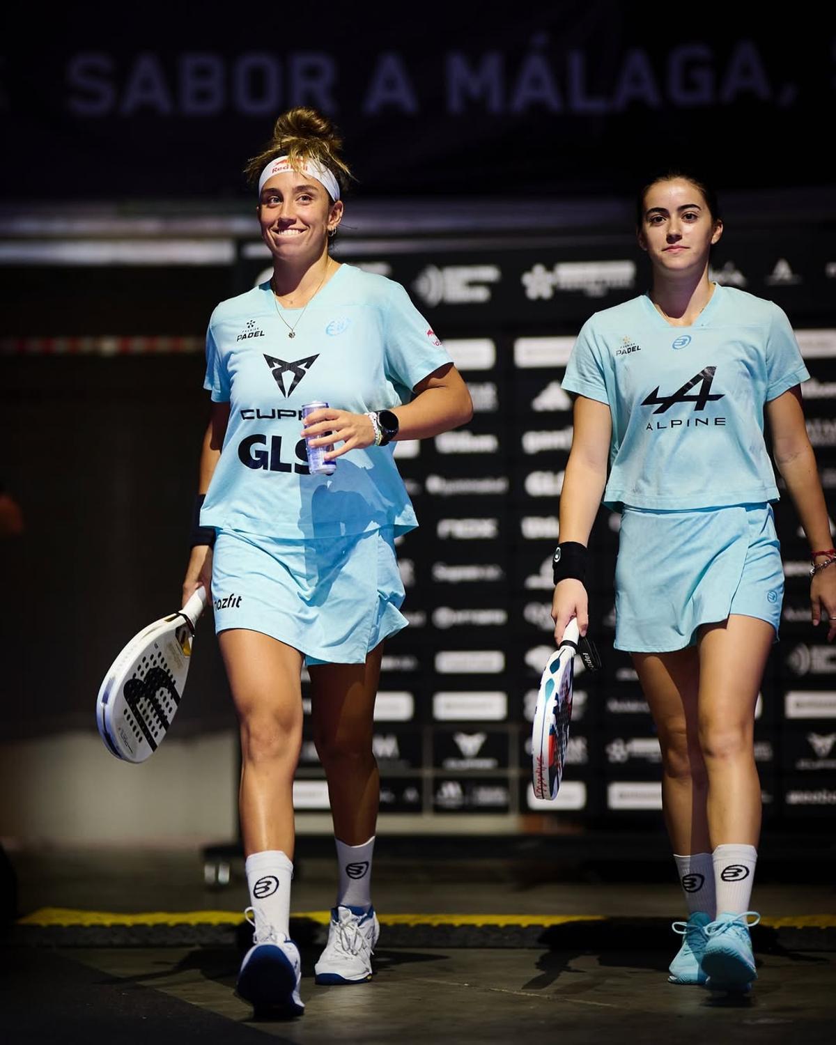 Bea y Claudia van muy fuertes en Málaga