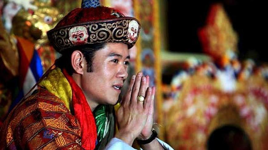 El nuevo rey de Bután, Jigme Khesar Namgyel Wangchuck