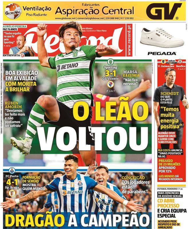 Las portadas de la prensa deportiva de hoy