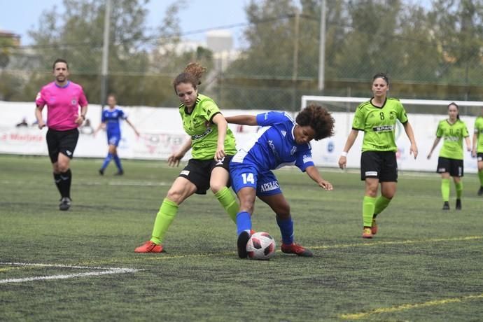 21-04-19 DEPORTES. CAMPO DE FUTBOL DE ARGUINEGUIN. ARGUINEGUIN. MOGAN. Futbol femenino FEMARGUIN-TACUENSE. Partido de vuelta de la eliminatoria para clasificarse para la promoción de ascenso a Primera. Fotos: Juan Castro.  | 21/04/2019 | Fotógrafo: Juan Carlos Castro