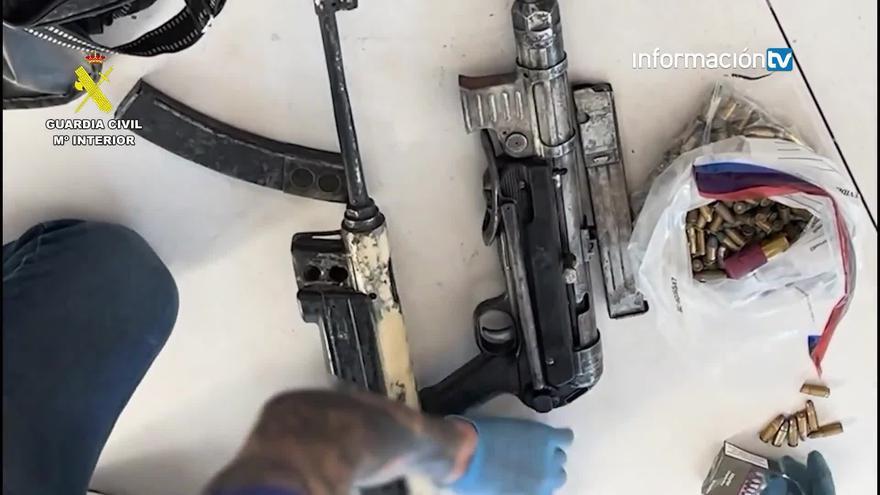 Extorsión, subfusiles de guerra y drogas en la Vega Baja: el asalto a un club cannábico en San Fulgencio