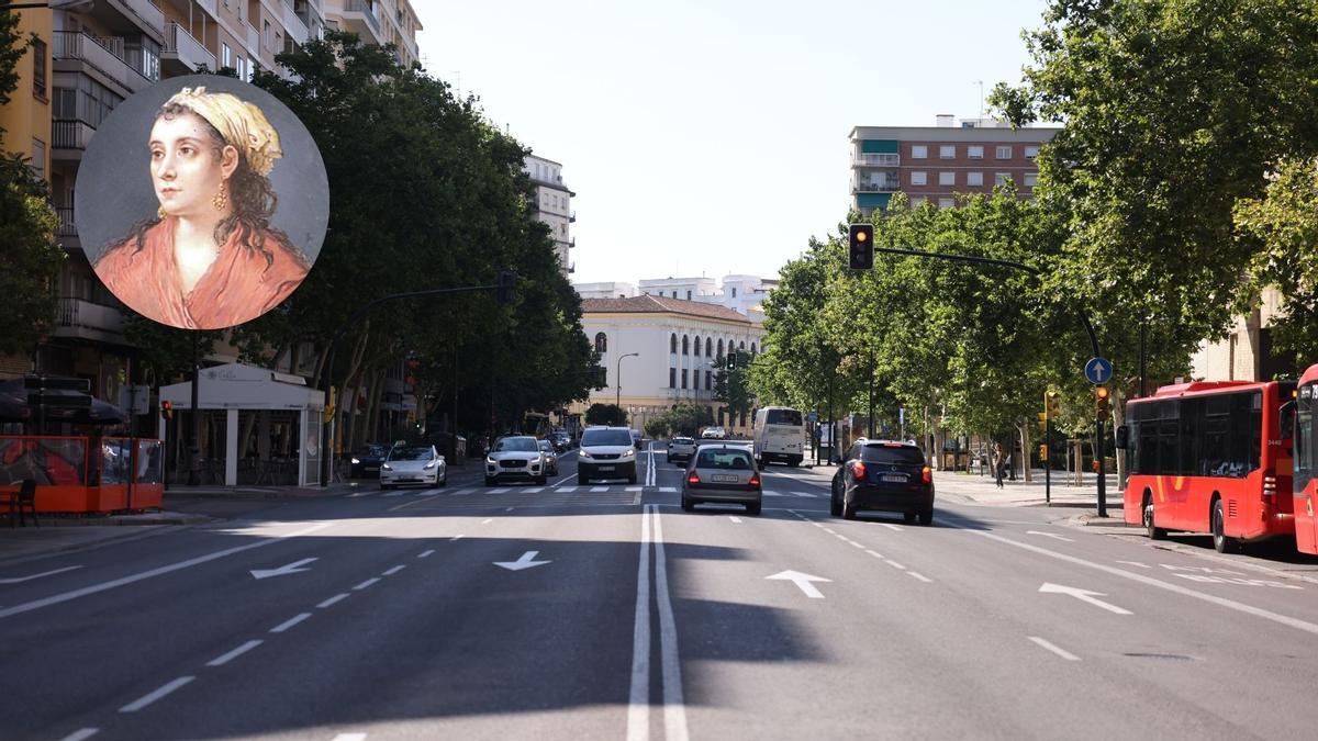 El Paseo María Agustín es una de las calles de Zaragoza con más tráfico