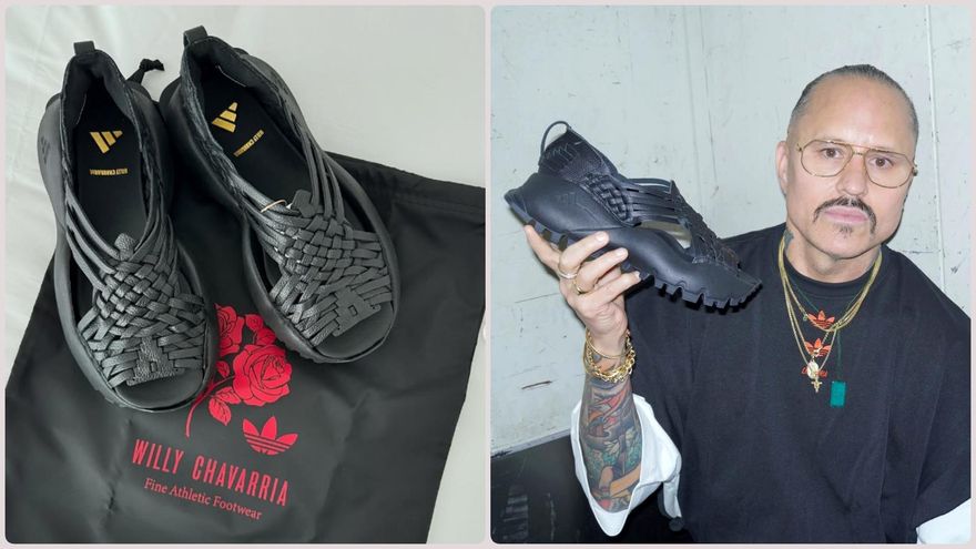 El estado mexicano de Oaxaca denuncia a Adidas Originals y el diseñador Willy Chavarria por &#039;reinterpretar&#039; la sandalia tradicional huarache